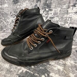 Chrome Industries Storm 415 Bike Boots Mens 9.5 Black Waterproof Leather Cycling